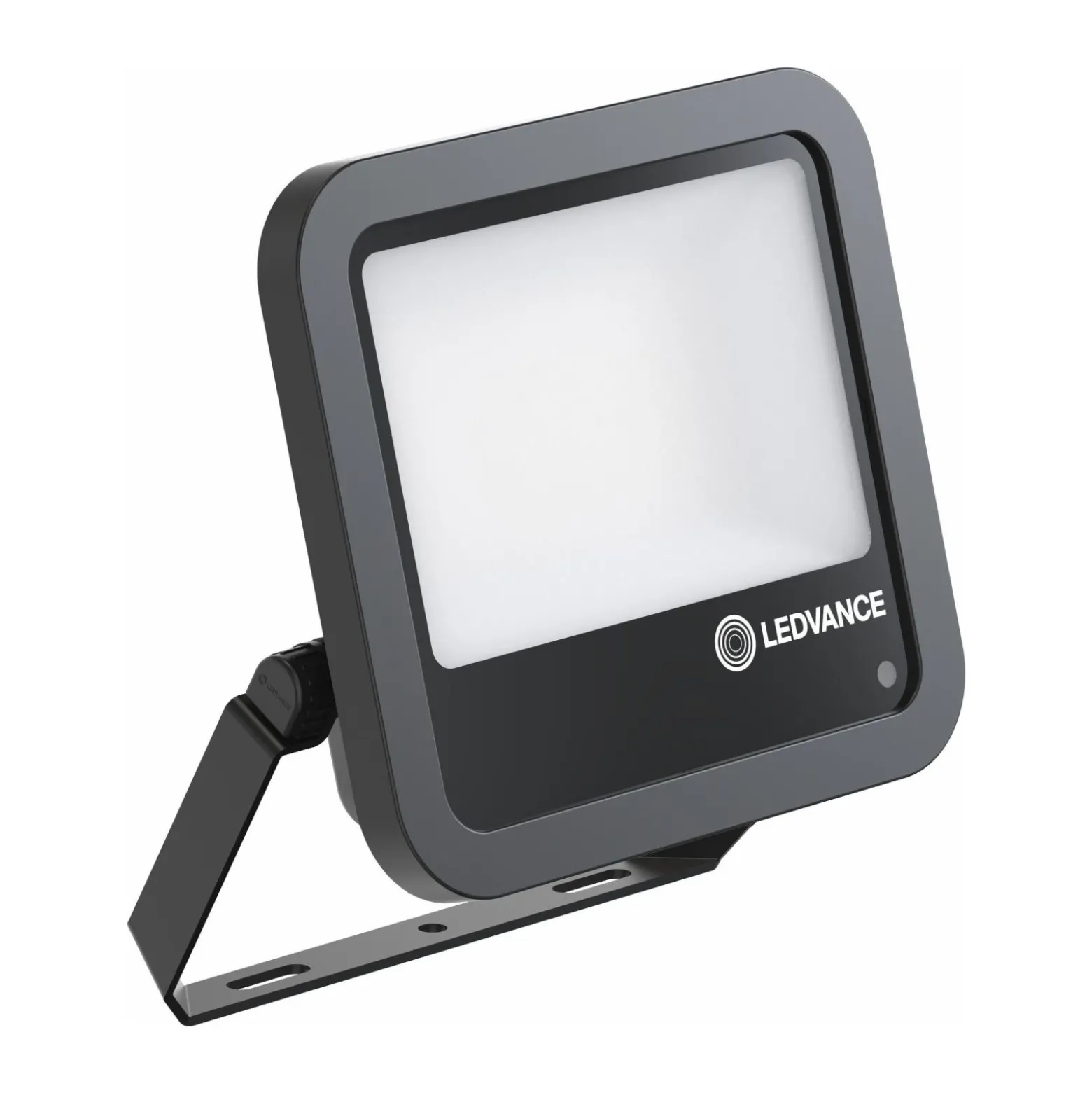 Ledvance LED Strålkastare Aluminium Svart 69W 10000lm 100D - 840 Kallvit | IP66 - Ljussensor - Symmetrisk