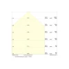 Ledvance LED Strålkastare 100 Aluminium Vit 69W 10000lm 100D - 840 Kallvit | IP66 - Symmetrisk