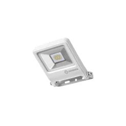 Ledvance LED Strålkastare Endura Vit 10W 800lm 100D - 830 Varm Vit | IP65 - Symmetrisk