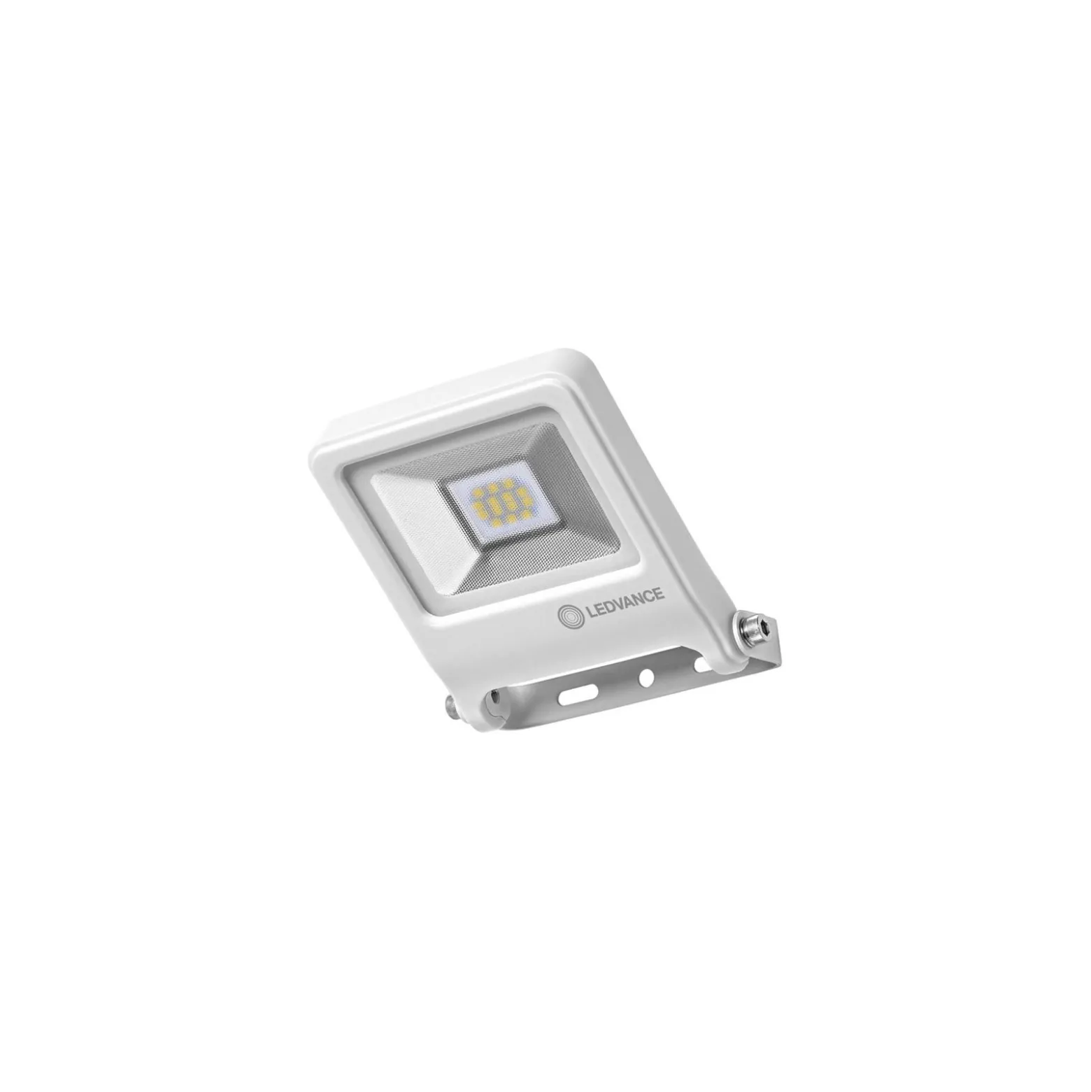 Ledvance LED Strålkastare Endura Vit 10W 800lm 100D - 830 Varm Vit | IP65 - Symmetrisk
