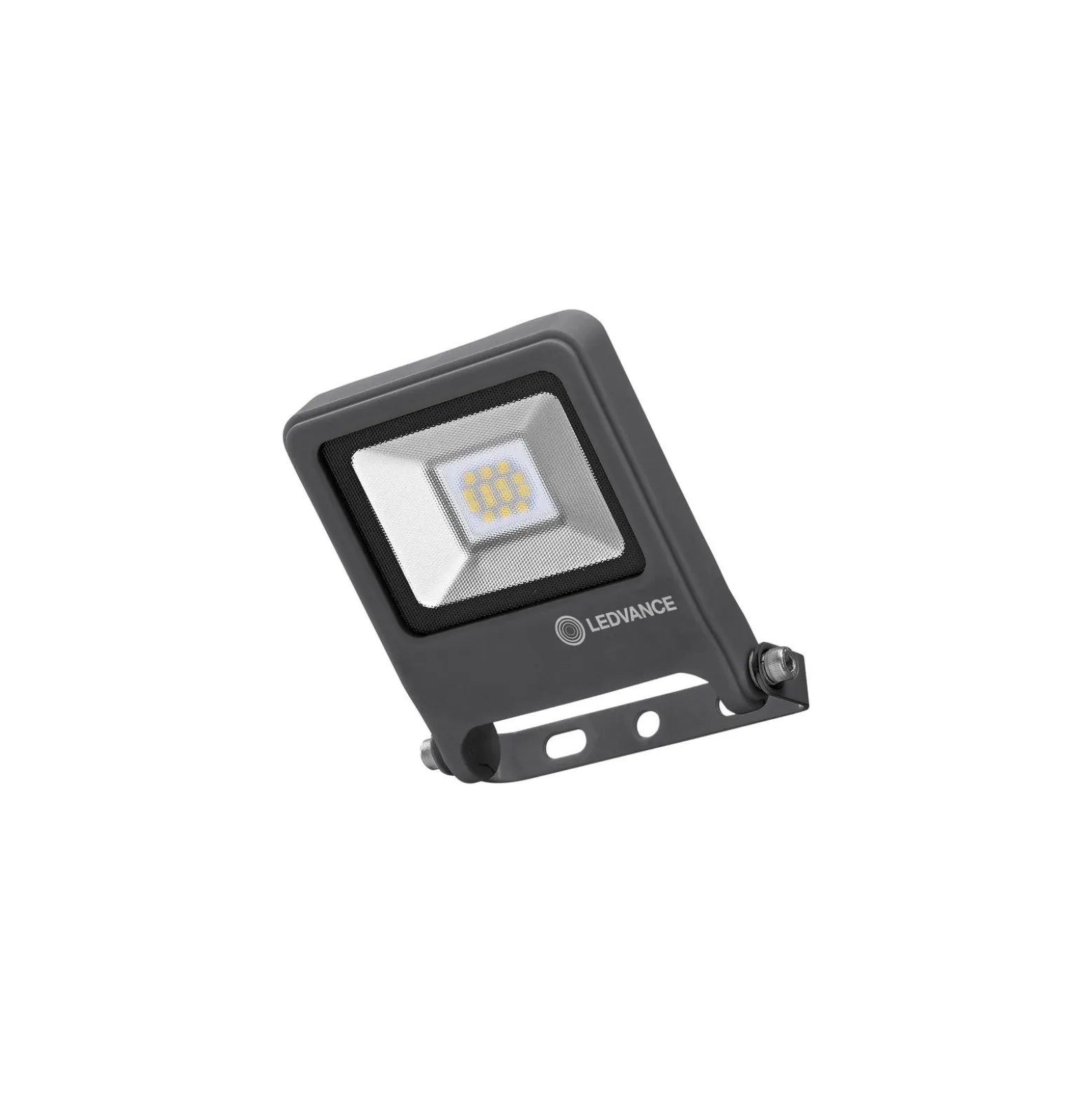 Ledvance LED Strålkastare Endura Svart 10W 800lm 100D - 840 Kallvit | IP65 - Symmetrisk
