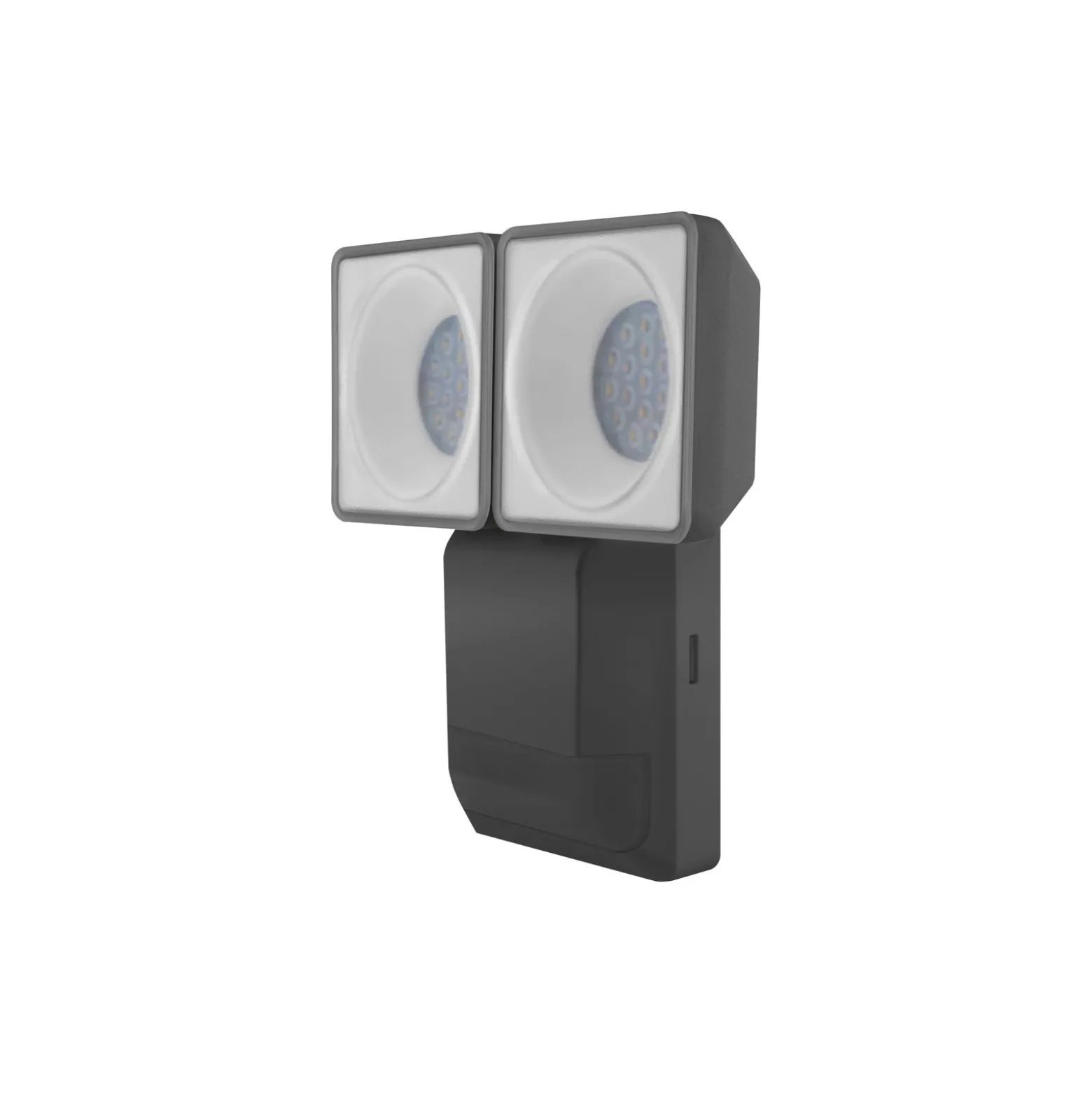 Ledvance LED Strålkastare Endura Spot Svart 16W 1500lm 50D - 840 Kallvit | IP55 - Rörelse- och ljussensor - Symmetrisk