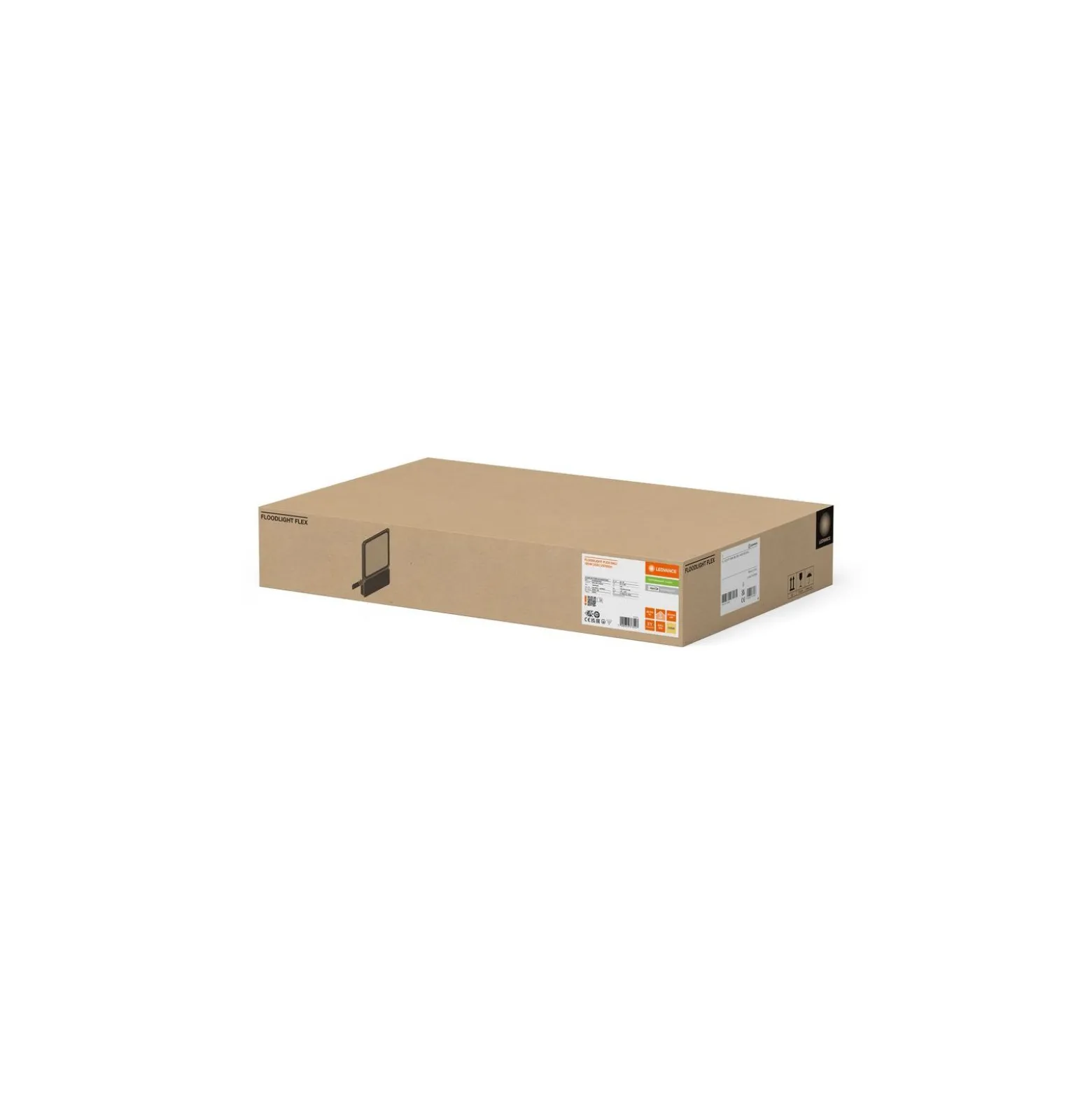 Ledvance LED Strålkastare Flex Vit 180W 25700lm 55x120D - 830 Varm Vit | IP66 - Dali Dimbar - Asymmetrisk
