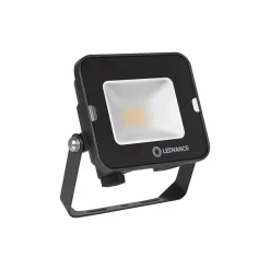 Ledvance LED Strålkastare Kompakt Svart 10W 900lm 100D - 830 Varm Vit | IP65 - Symmetrisk