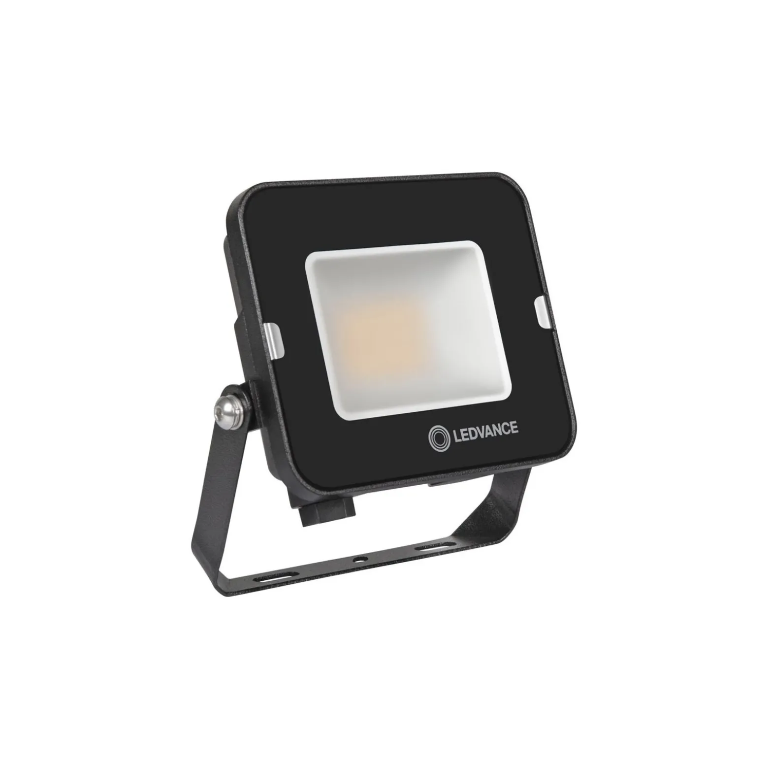 Ledvance LED Strålkastare Kompakt Svart 20W 2000lm 100D - 840 Kallvit | IP65 - Symmetrisk