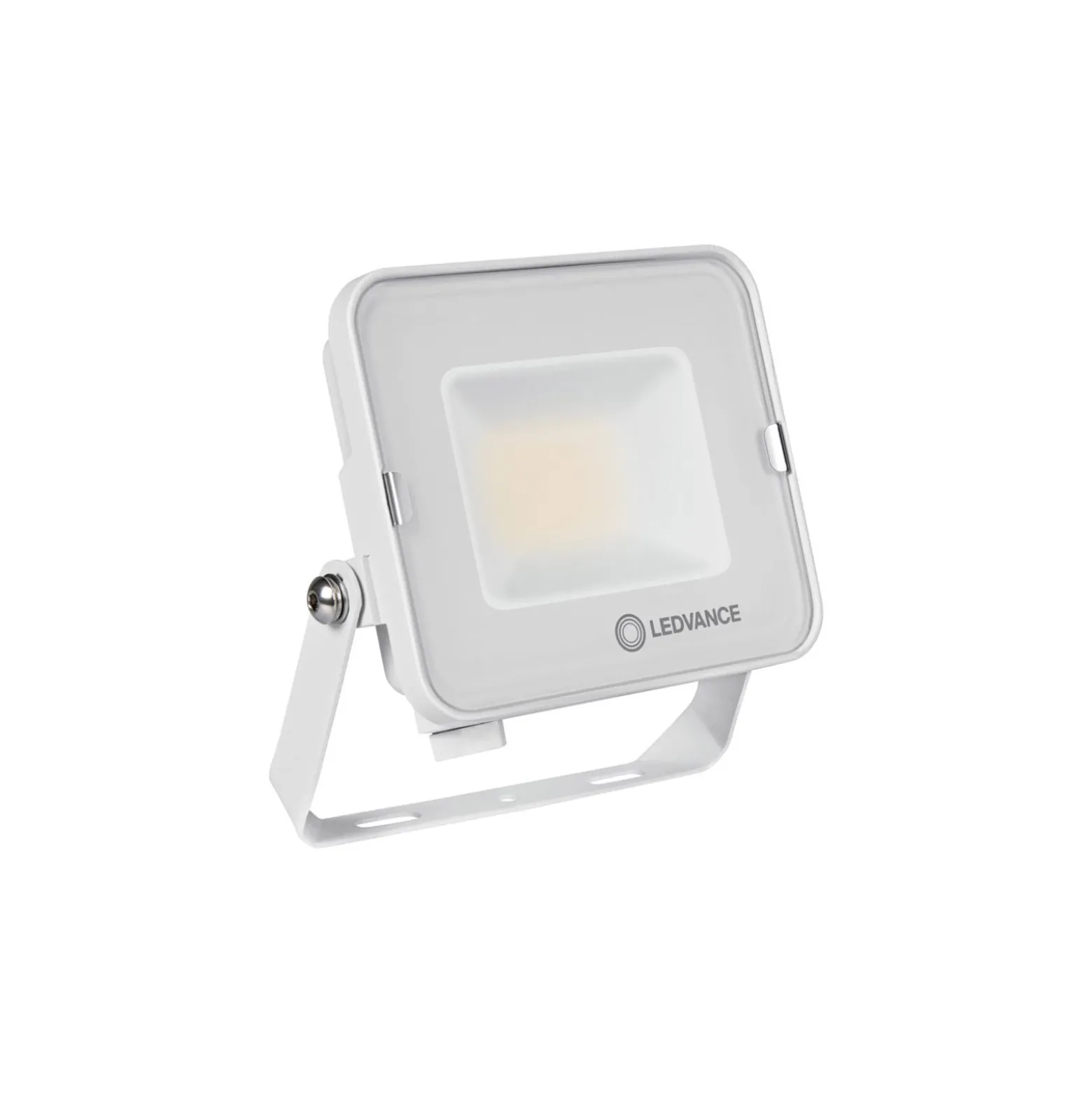 Ledvance LED Strålkastare Kompakt Vit 20W 2000lm 100D - 840 Kallvit | IP65 - Symmetrisk
