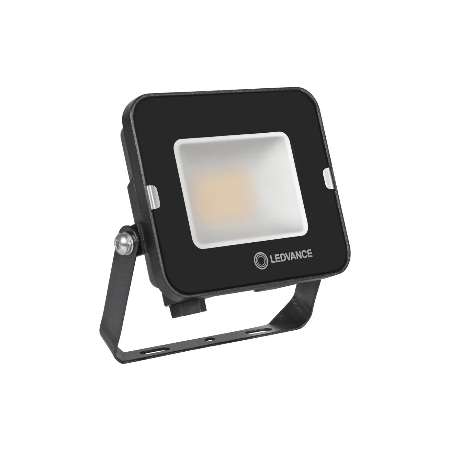 Ledvance LED Strålkastare Kompakt Svart 20W 1800lm 100D - 830 Varm Vit | IP65 - Symmetrisk