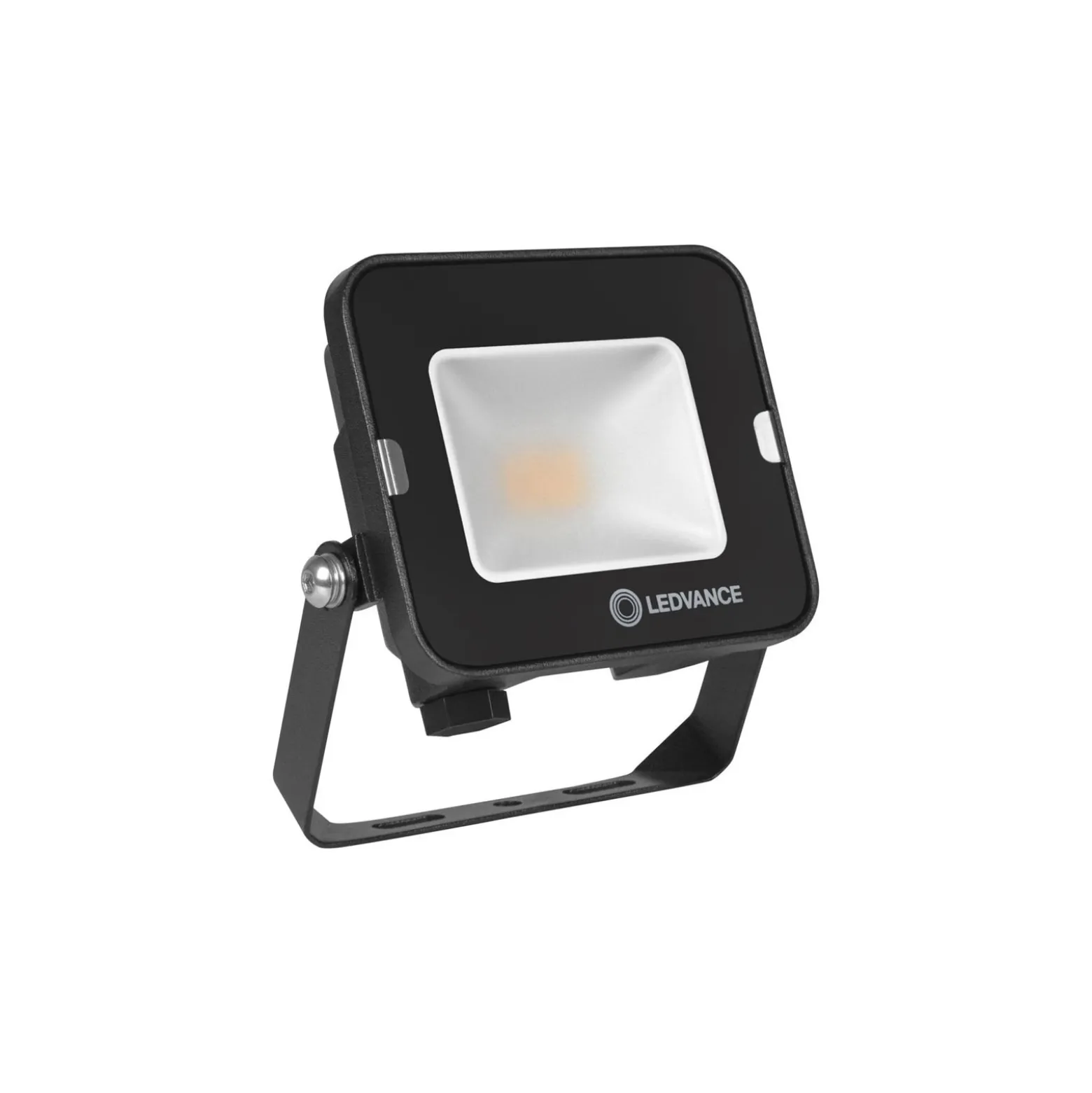 Ledvance LED Strålkastare Kompakt Svart 10W 1000lm 100D - 865 Dagsljus | IP65 - Symmetrisk