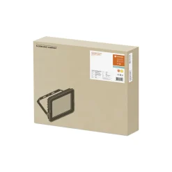 Ledvance LED Strålkastare Kompakt Svart 135W 12150lm 100D - 830 Varm Vit | IP65 - Symmetrisk