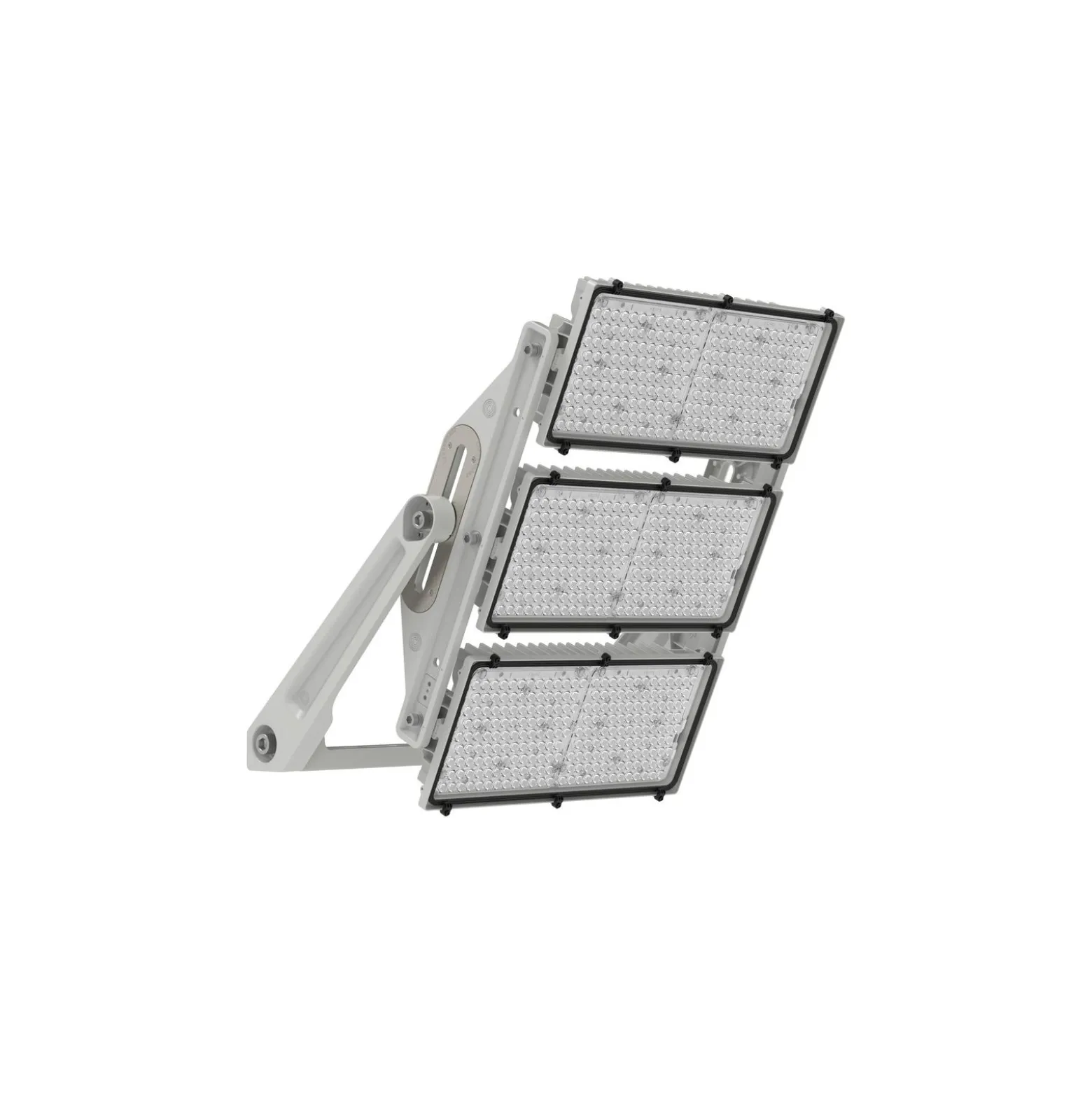 Ledvance LED Strålkastare Max Radial 25 Aluminium Grå 1800W 274000lm 25D - 740 Kallvit | IP66 - Symmetrisk
