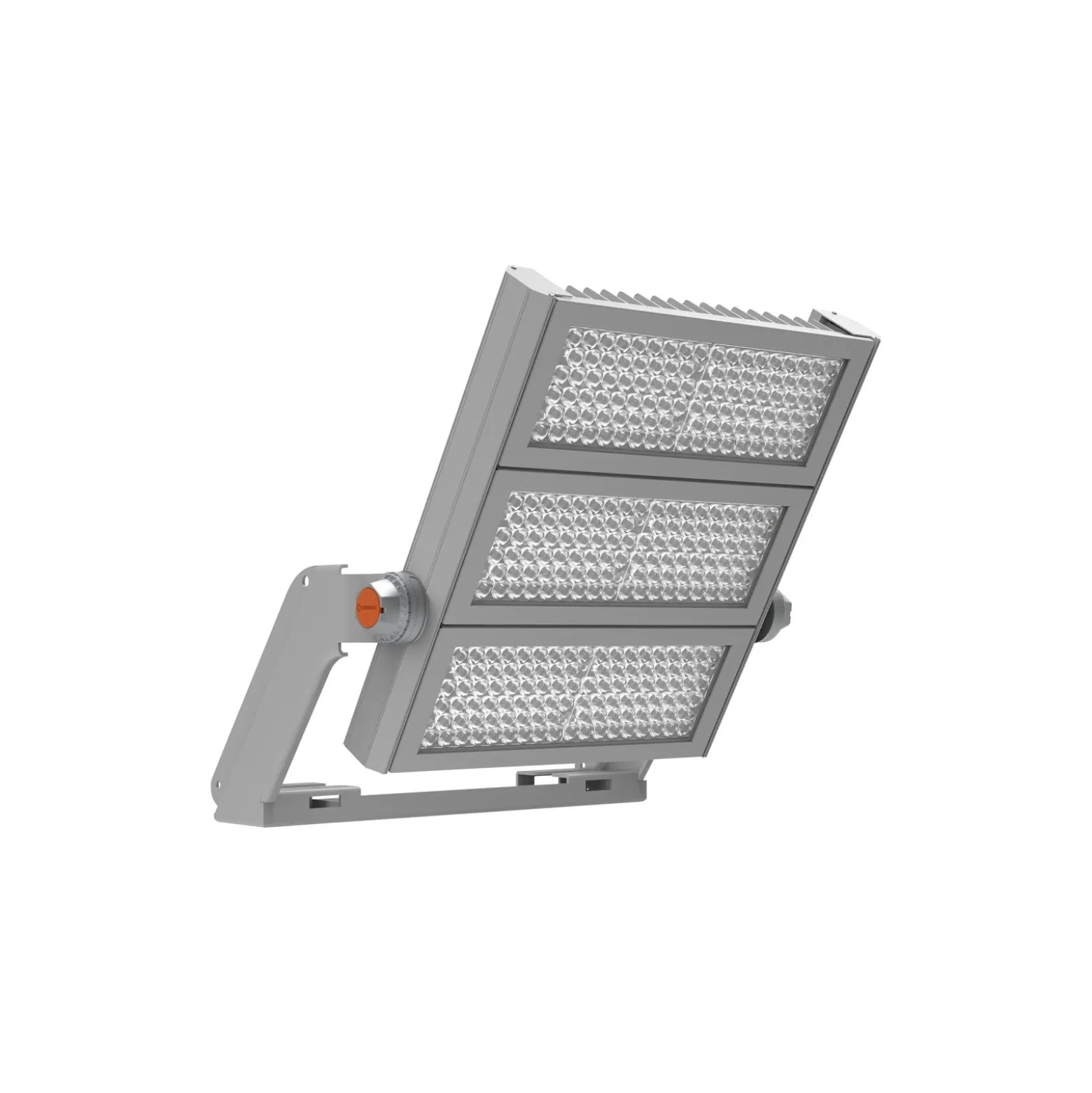 Ledvance LED Strålkastare MAX Vägg Grå 900W 123000lm 50Dx110D - 757 Dagsljus | IP66 - Asymmetrisk