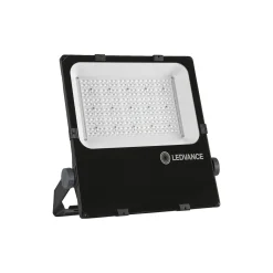 Ledvance LED Strålkastare Performance Svart 200W 26400lm 55x110D - 840 Kallvit | IP66 - Asymmetrisk