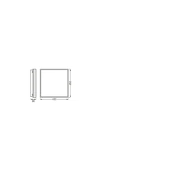 Ledvance LED Taklampa Magnet Svart 42W 2500lm - 830-865 Justerbar Vit | Dimbar