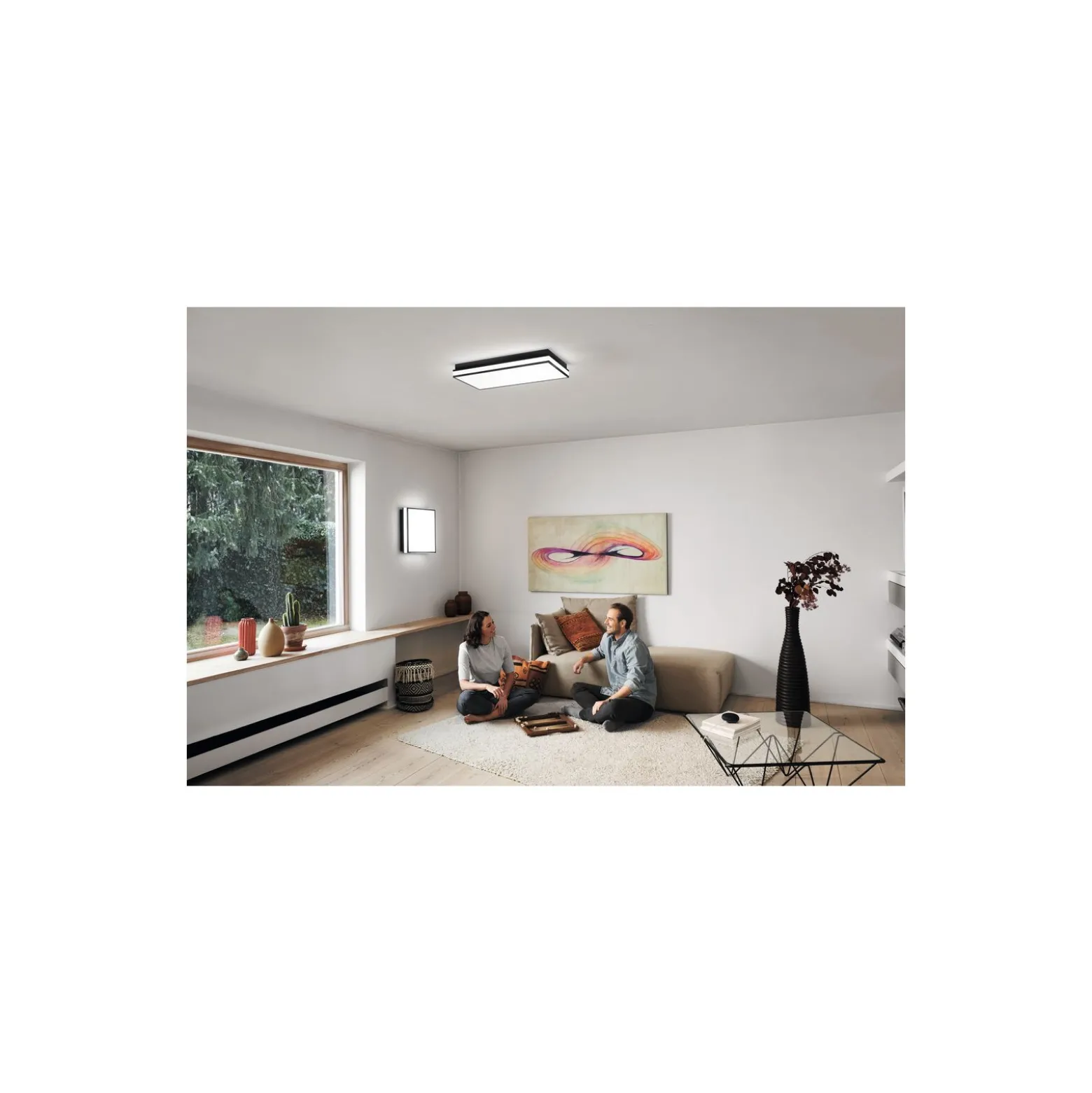Ledvance LED Taklampa Magnet Svart 42W 2300lm - 830-865 Justerbar Vit | Dimbar