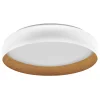 Ledvance LED Taklampa Orbis Livia Vit och Trä 36W 2000lm - 830 Varm Vit | Touchdimmerbar