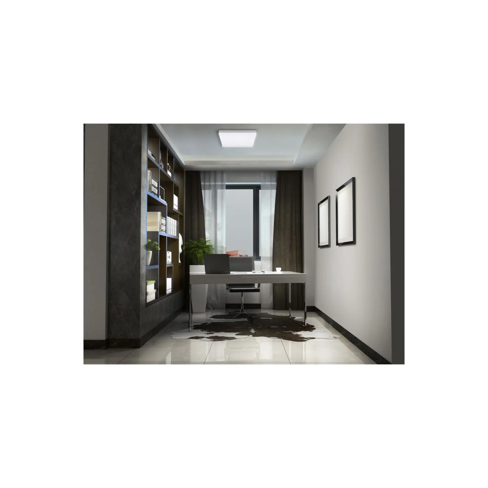 Ledvance LED Taklampa Planon Vit 24W 1300lm - 830-865 Justerbar Vit | Dimbar