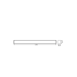 Ledvance LED Taklampa Sun@Home Vit 35W 2800lm - 922-950 Justerbar Vit | Bästa Färgåtergivning - Dimbar