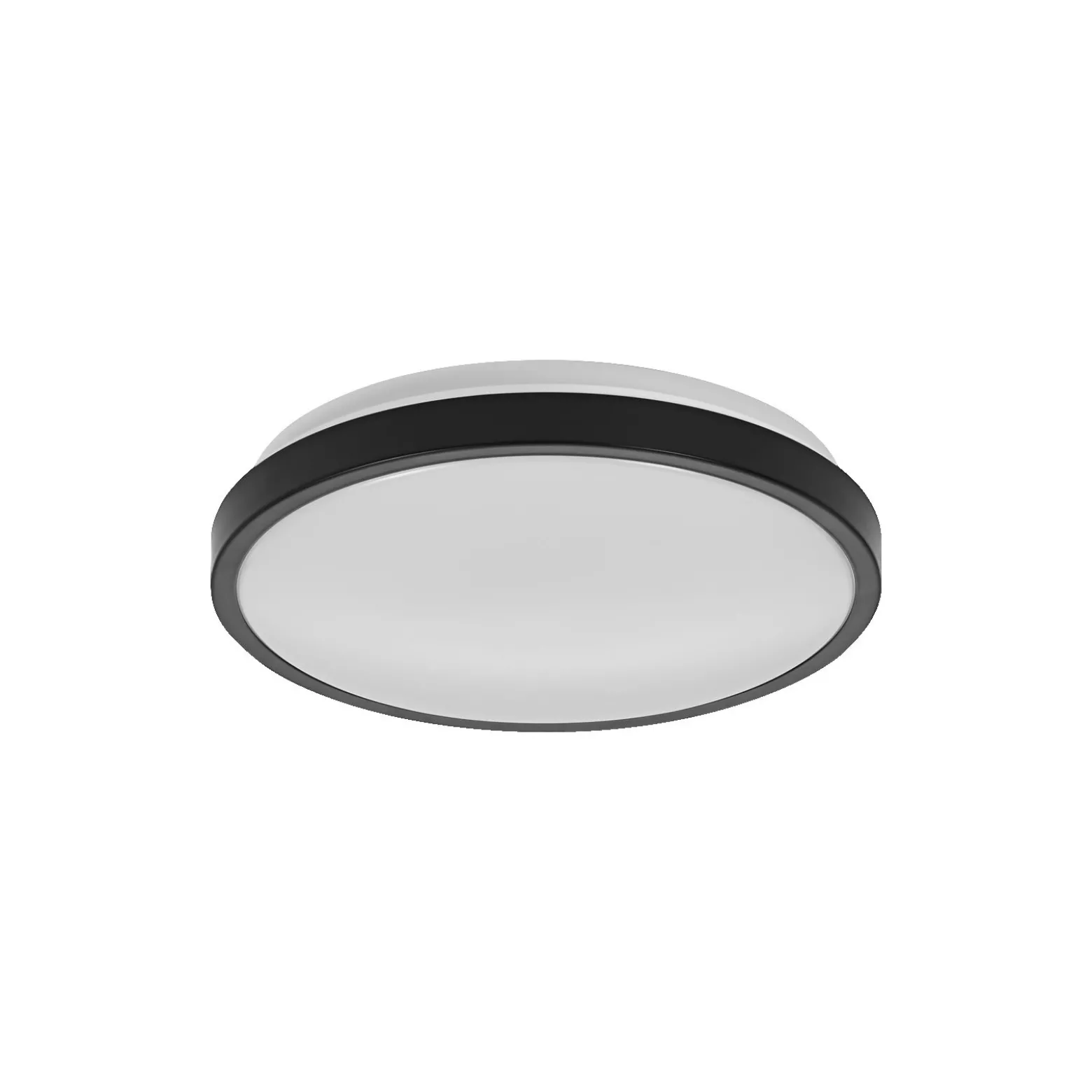Ledvance LED Taklampa Vägglampa Badrumsbelysning Svart 18W 1150lm - 830-840 CCT | IP44