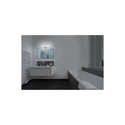 Ledvance LED Vägglampa Badrumsbelysning Orbis Mirror Trä 6W 650lm - 830-840 CCT | IP44 - Touchdimmerbar