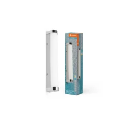Ledvance LED Vägglampa Badrumsbelysning Orbis Rör Frost Krom 9W 900lm - 830-840 CCT | IP44 - Touchdimmerbar
