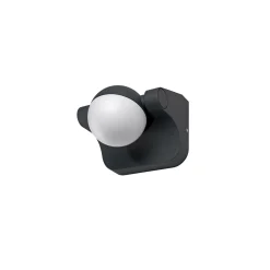 Ledvance LED Vägglampa Endura Stil Sfärisk Mörk Grå 8W - 830