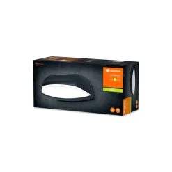 Ledvance LED Vägglampa Endura Stil Wide Mörk Grå 12W - 830