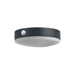 Ledvance LED Vägglampa Endura Stil Solar Tossa Svart 6W 500lm - 830 Varm Vit