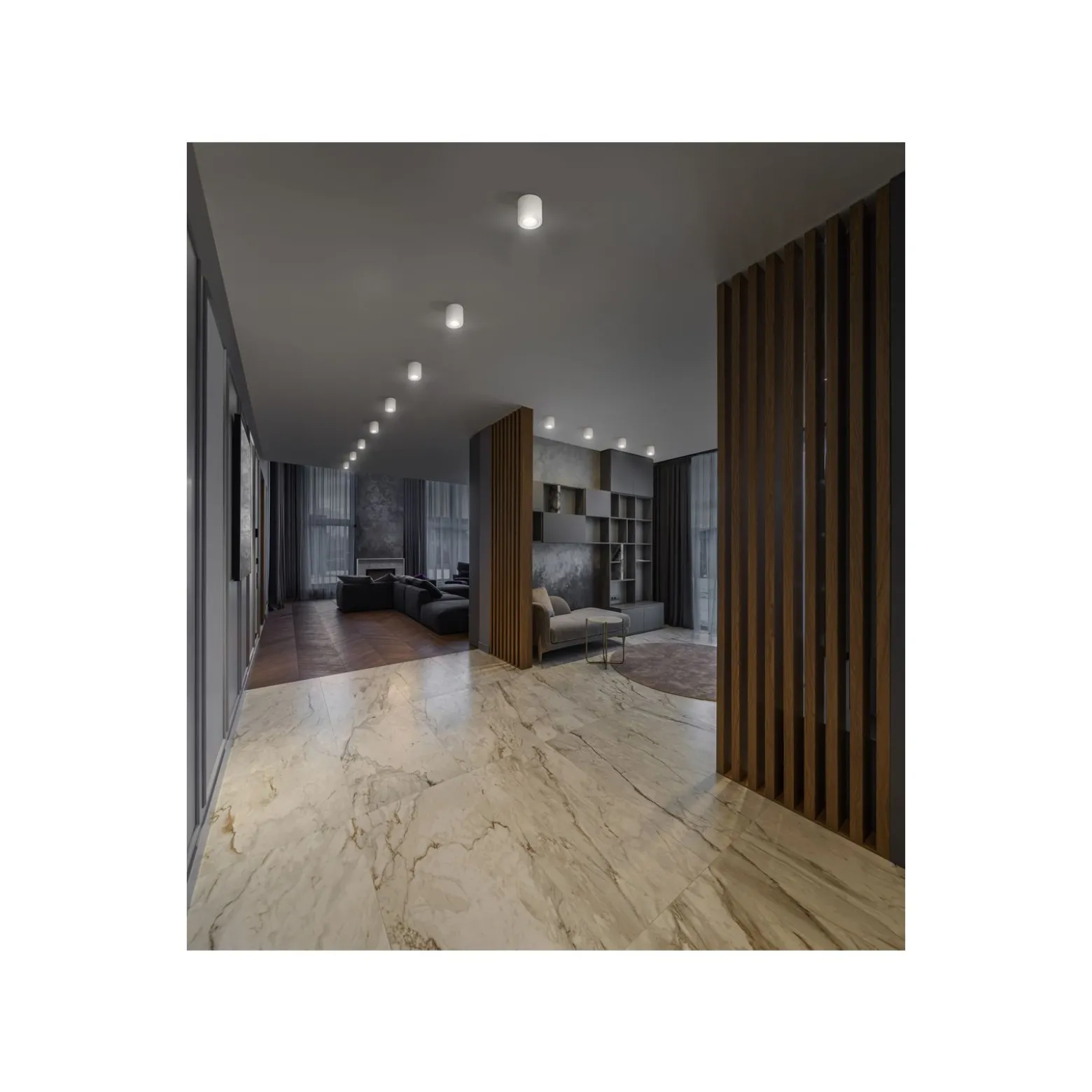 Ledvance LED Vägglampa Lunetta Fyrkant Vit 0.3W | RGB - Rörelsesensor