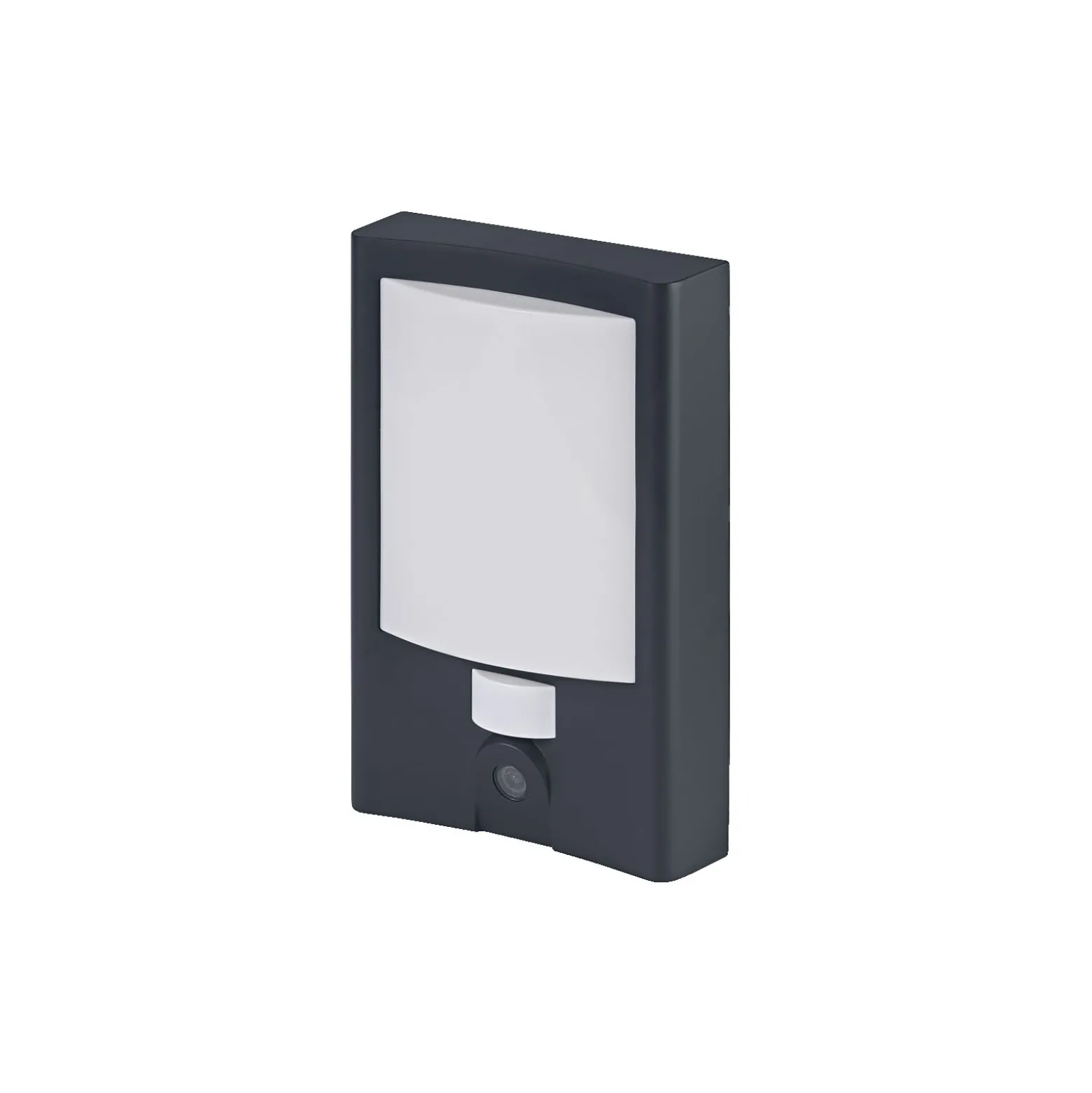 Ledvance LED Vägglampa Utomhus Kamera Grå 22W 1500lm - 830 Varm Vit | IP44 - Rörelse- och Ljussensor - Dimbar