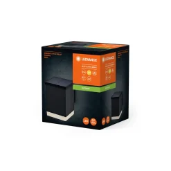 Ledvance LED Vägglampa Utomhus Endura Stil Grå 0.5W 50lm - 830 Varm Vit | IP44
