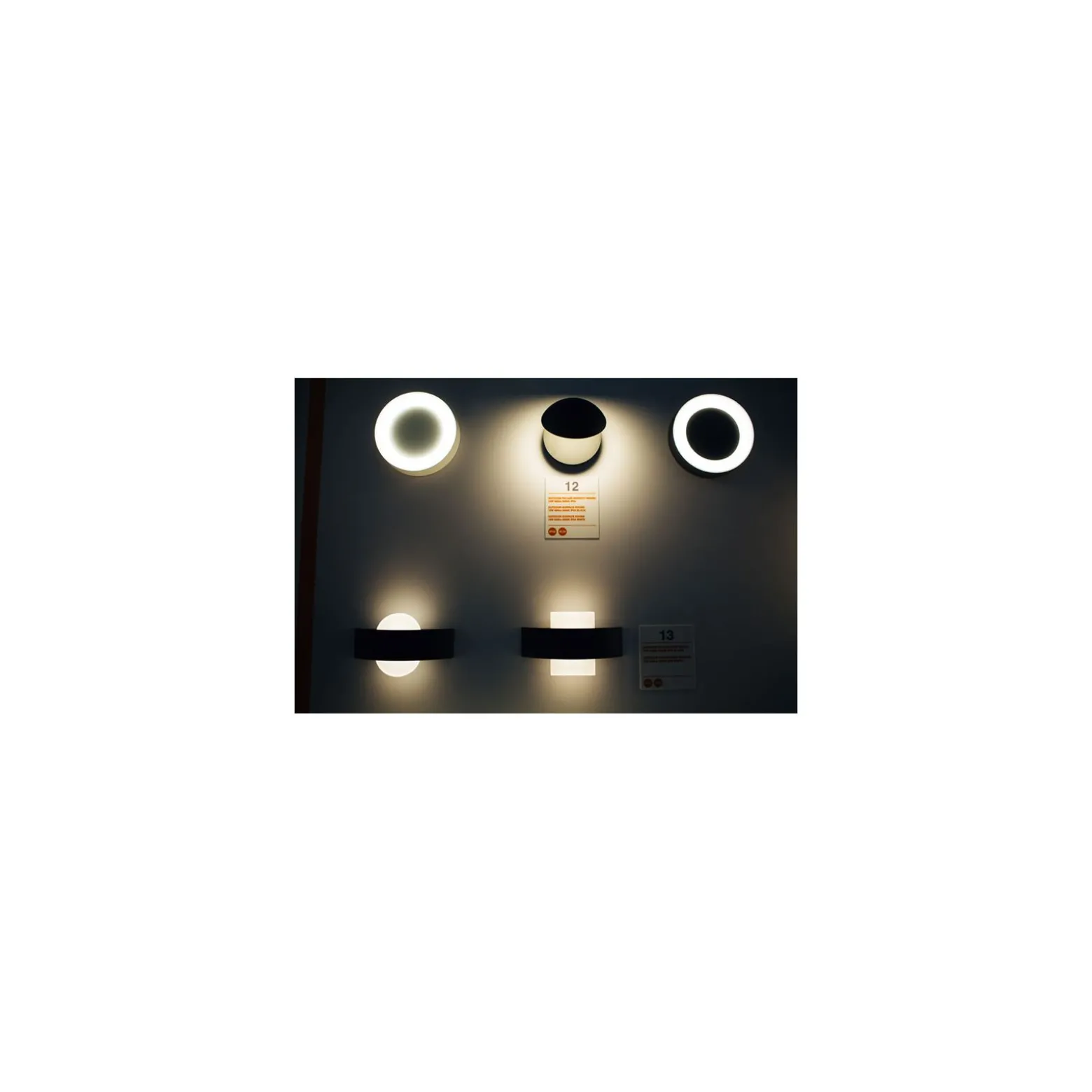 Ledvance LED Vägg light Endura Stil Ring Mörk Grå 13.5W - 830