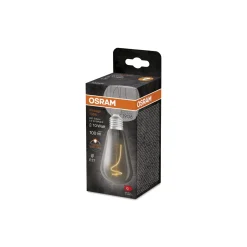 Ledvance LED Vintage 1906 E27 Edison Filament Smokey 3.4W 100lm - 818 Extra Varm Vit