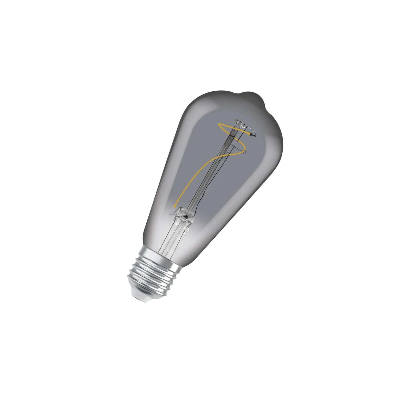 Ledvance LED Vintage 1906 E27 Edison Filament Smokey 3.4W 100lm - 818 Extra Varm Vit