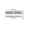 Ledvance Linear IndiviLED Infill 1200 Vit