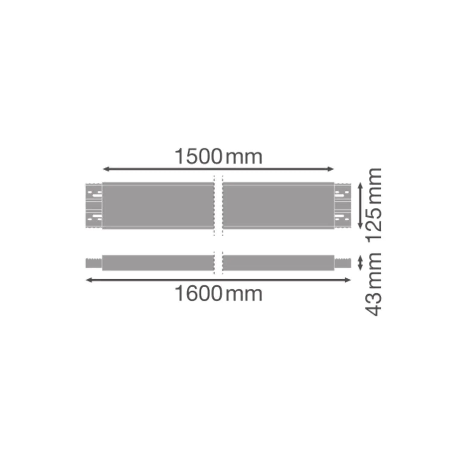 Ledvance Linear IndiviLED Infill 1500 Vit