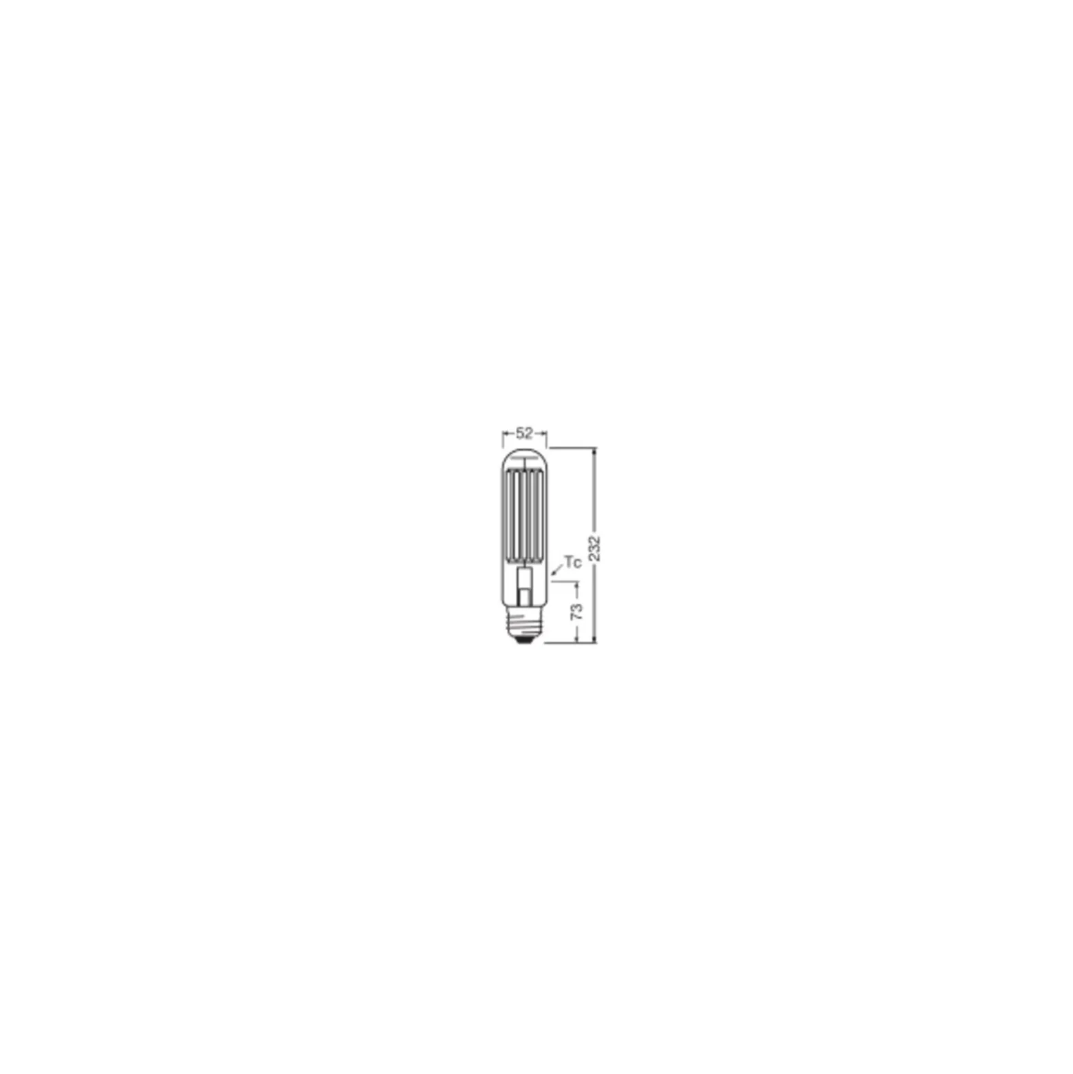 Ledvance NAV LED E40 Klar 41W 7000lm – 718 Extra Varm Vit | Ersättare 150W