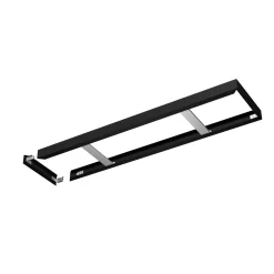 Ledvance Panel 1200 Avtagbar Avtagbar Ytmonterad Kit Svart
