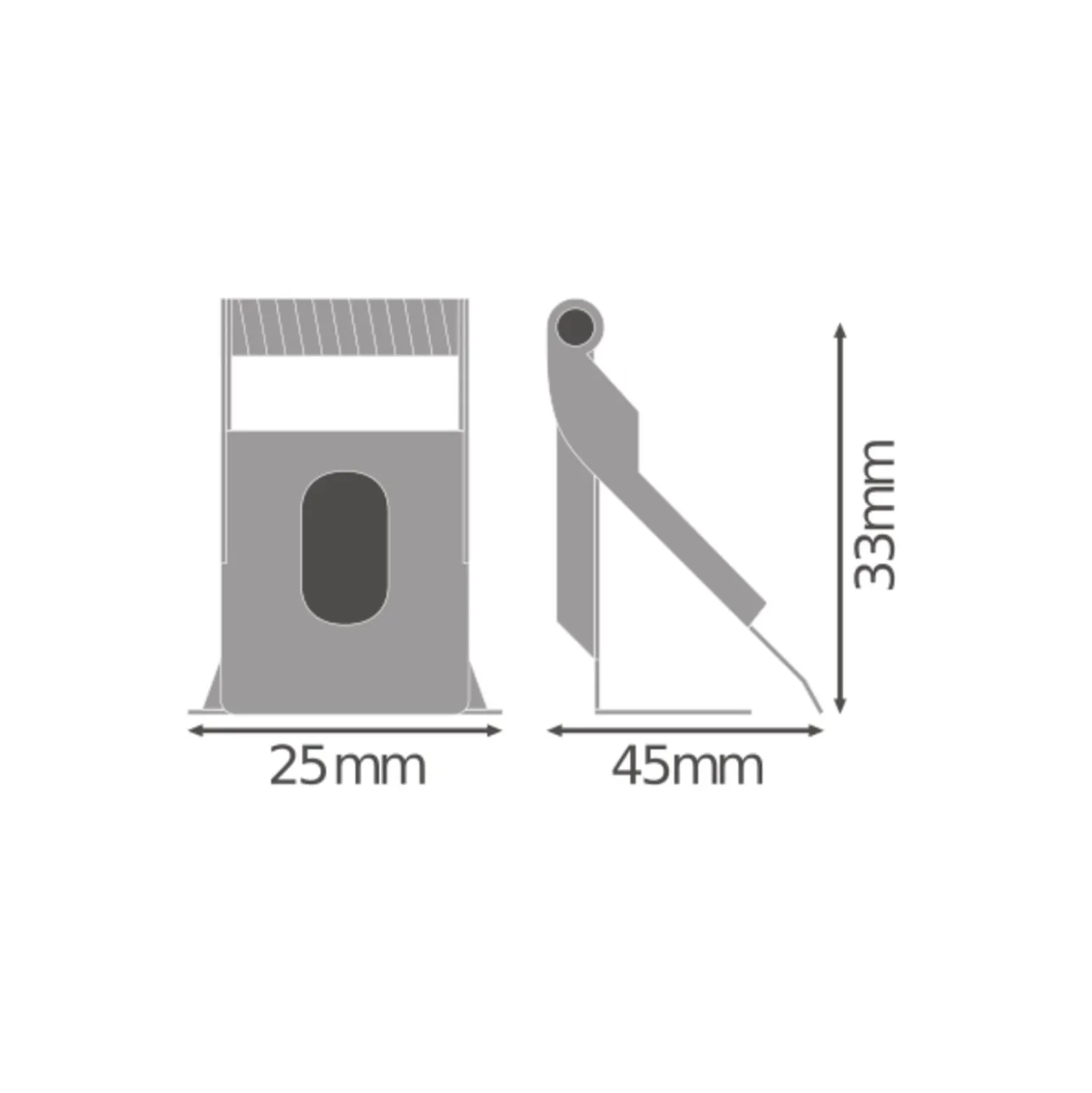 Ledvance Panel Value Recessed Mounting Clips (4x)