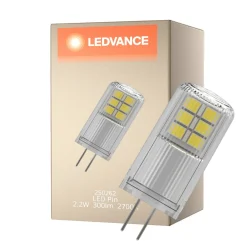 Ledvance Performance LED Capsule Klar G4 2.2W 300lm - 827 Extra Varm Vit | Ersättare 28W