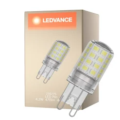 Ledvance Performance LED Capsule Klar G9 4.2W 470lm - 840 Kallvit | Ersättare 40W
