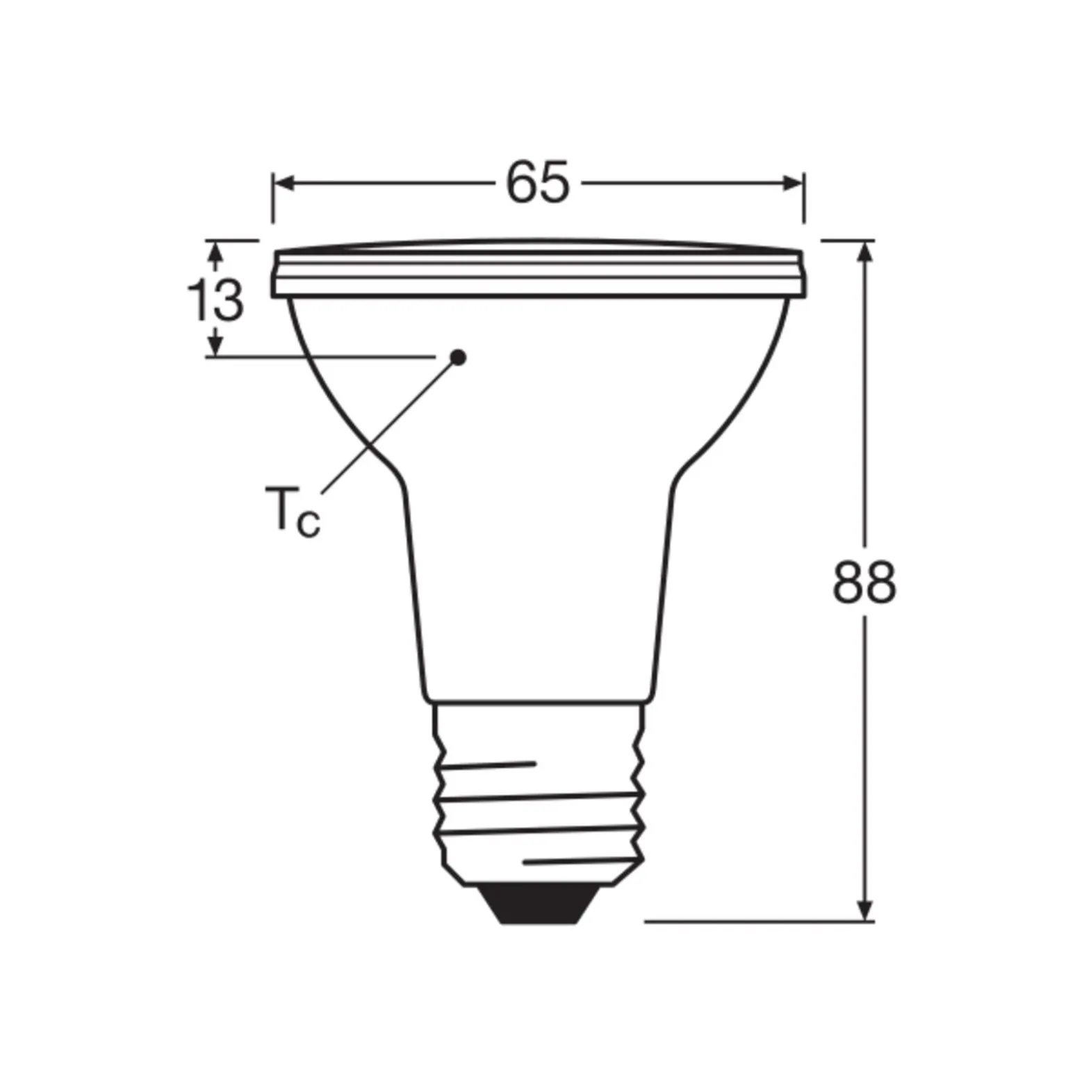 Ledvance Performance LED Spot E27 PAR20 6.4W 350lm 36D - 927 Extra Varm Vit | Bästa färgåtergivning - Dimbar - Ersättare 50W