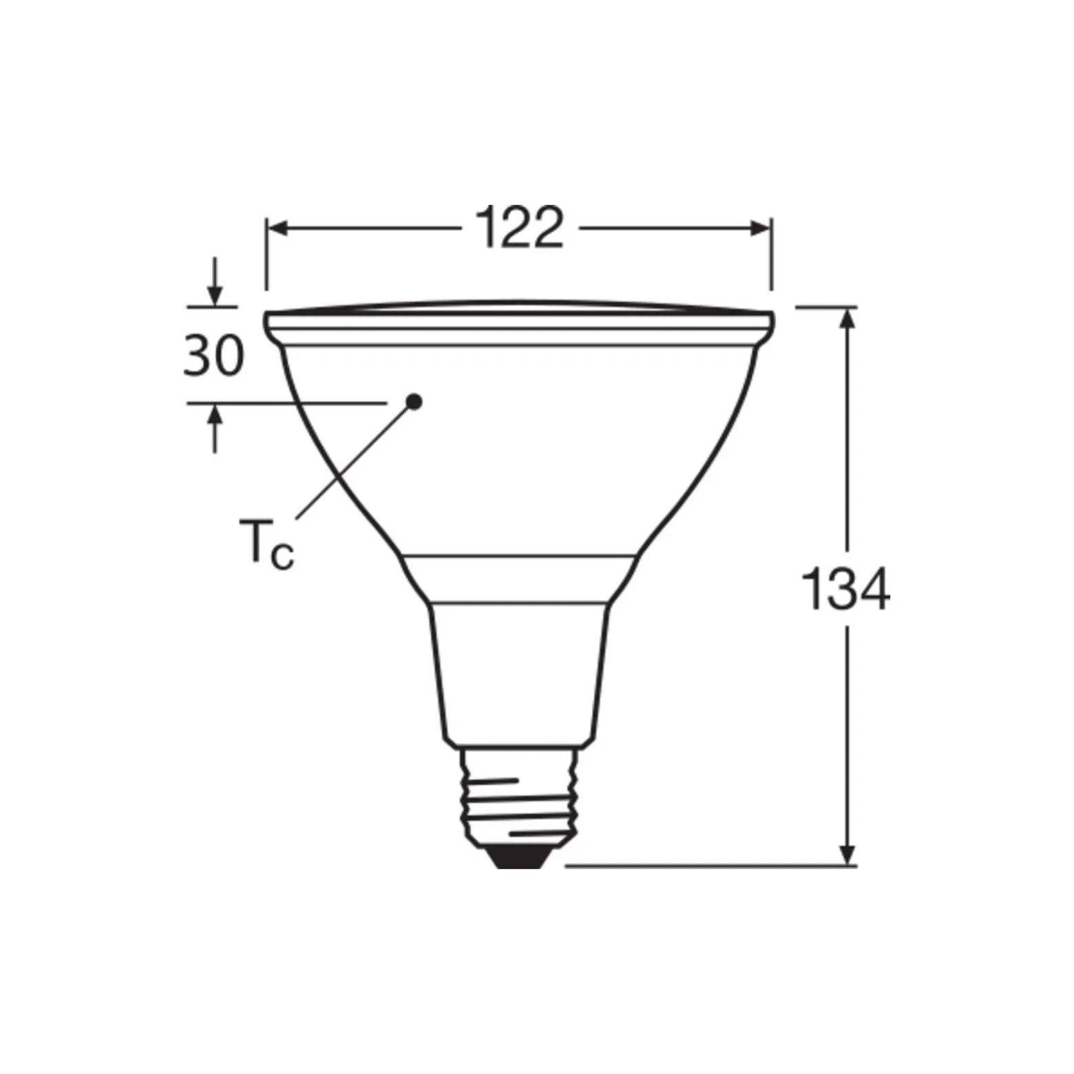 Ledvance Performance LED Spot E27 PAR38 15.2W 1035lm 30D - 927 Extra Varm Vit | Bästa Färgåtergivning - Dimbar - Ersättare 120W