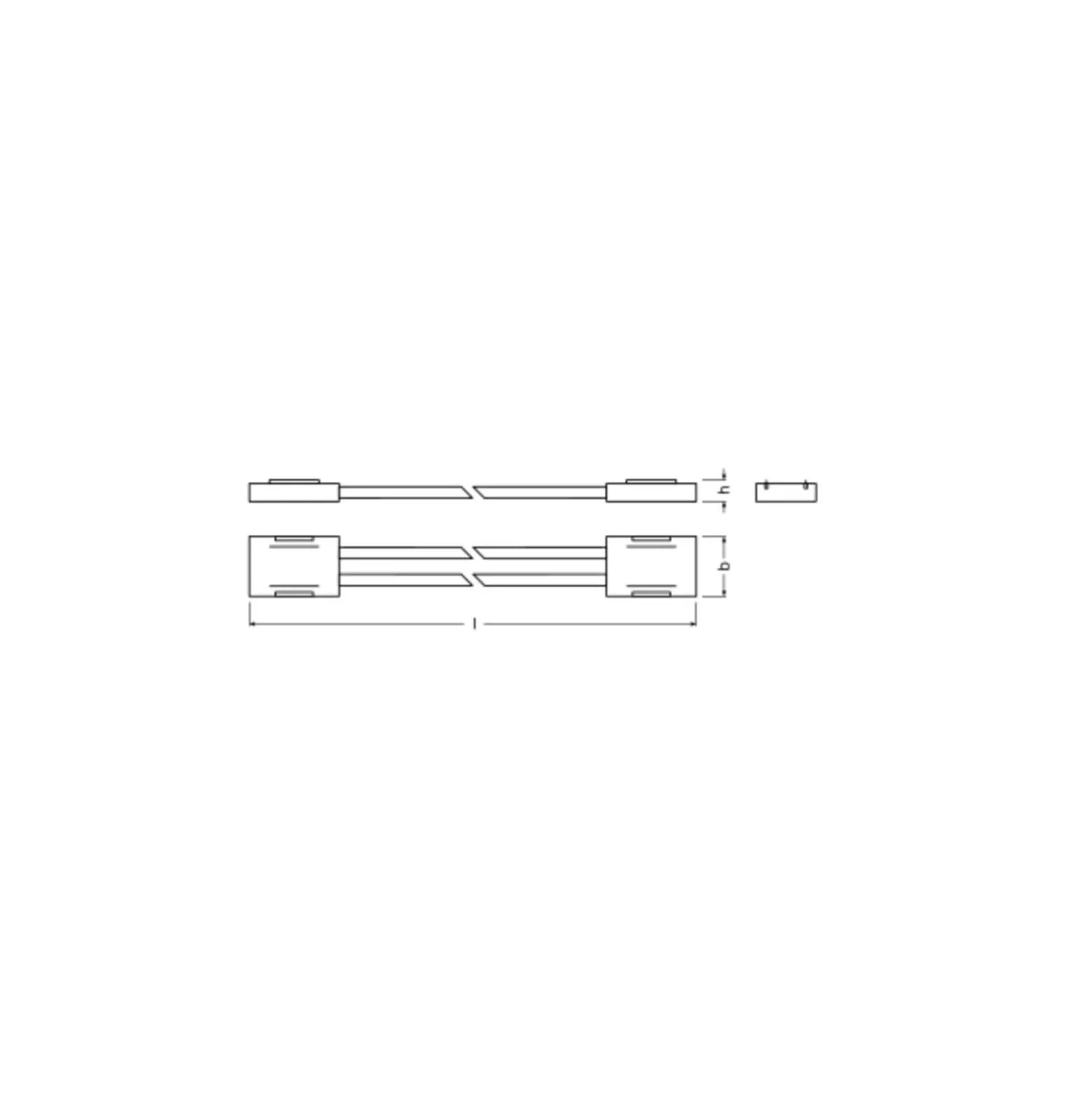 Ledvance Performance Led strip Connector för COB LED CSW-P2-50-COB