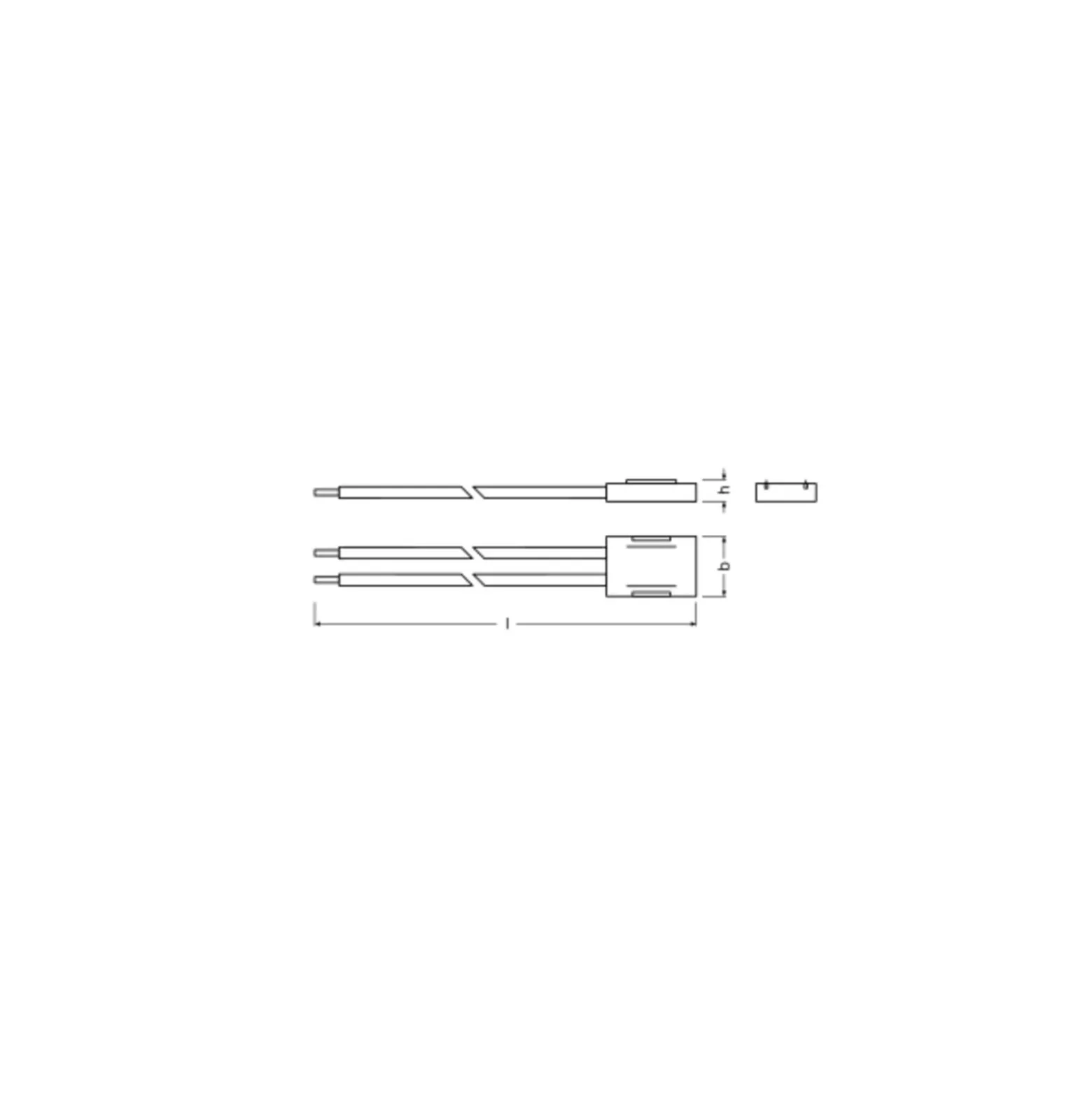 Ledvance Performance Led strip Connector för COB LED CP-P2-500 COB