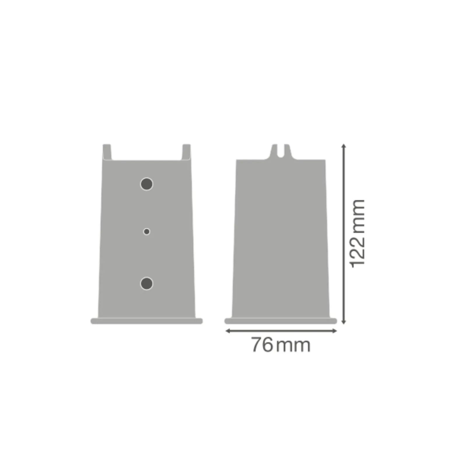 LEDVANCE Pole Adaptor gatubelysning Flex reduction | 60 to 42mm