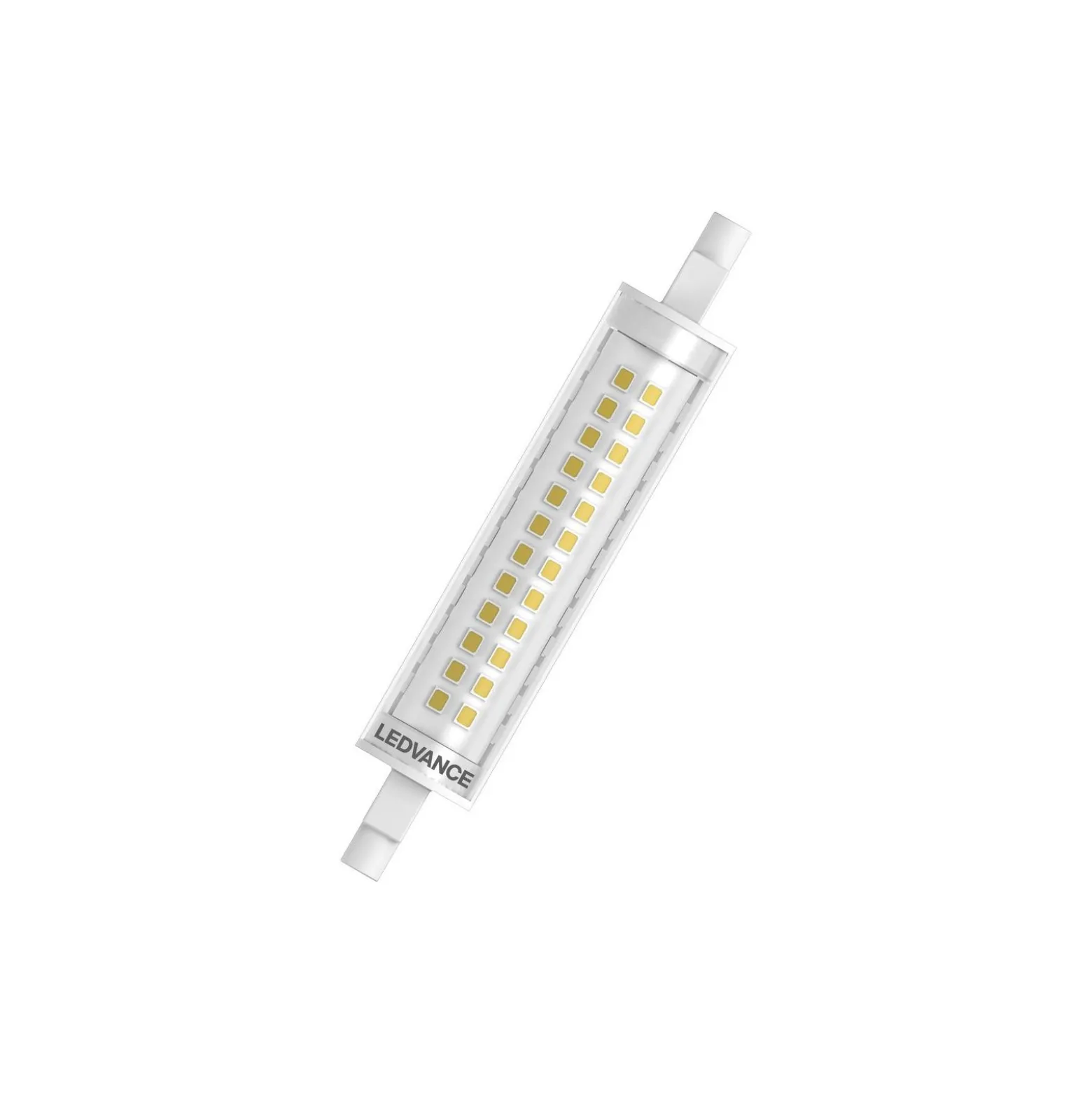 Ledvance Slim Line LED R7s 118mm Klar 12W 1521lm - 827 Extra Varm Vit | Ersättare 100W