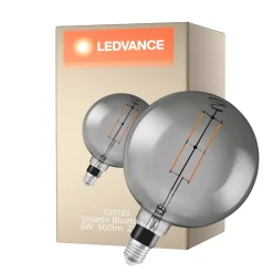 Ledvance Smart+ Bluetooth E27 Globe Filament 6W 500lm - 825 Extra Varm Vit | Dimbar - Ersättare 40W