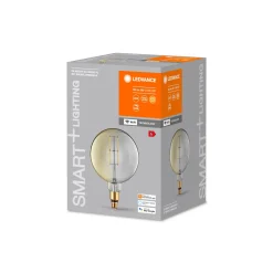 Ledvance Smart+ E27 Globe Classic Filament Rökig 6W 430lm - 825 Extra Varm Vit | Dimbar - Ersättare 40W