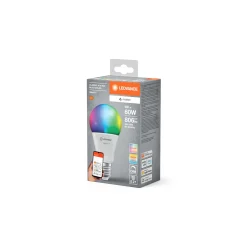 Ledvance Smart+ Matter E27 A60 9W 806lm - 827-865 Justerbar Vit | RGBW - Dimbar - Ersättare 60W