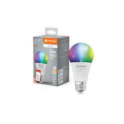 Ledvance Smart+ Matter E27 A70 14W 1521lm - 827-865 Justerbar Vit | RGBW - Dimbar - Ersättare 100W